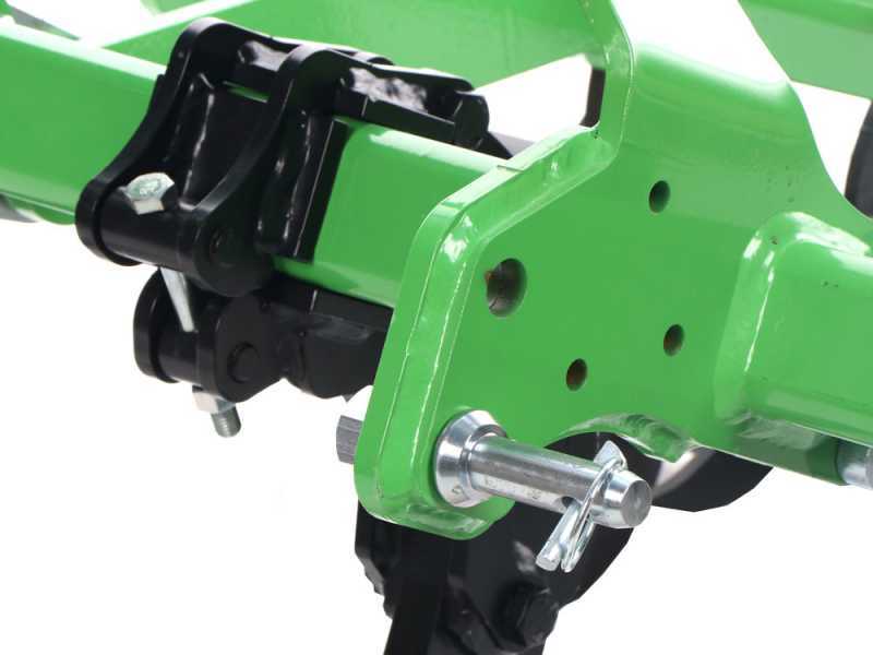 D&eacute;compacteur agricole Seven Italy Simply &agrave; 3 dents 120 cm rouleau m&eacute;canique