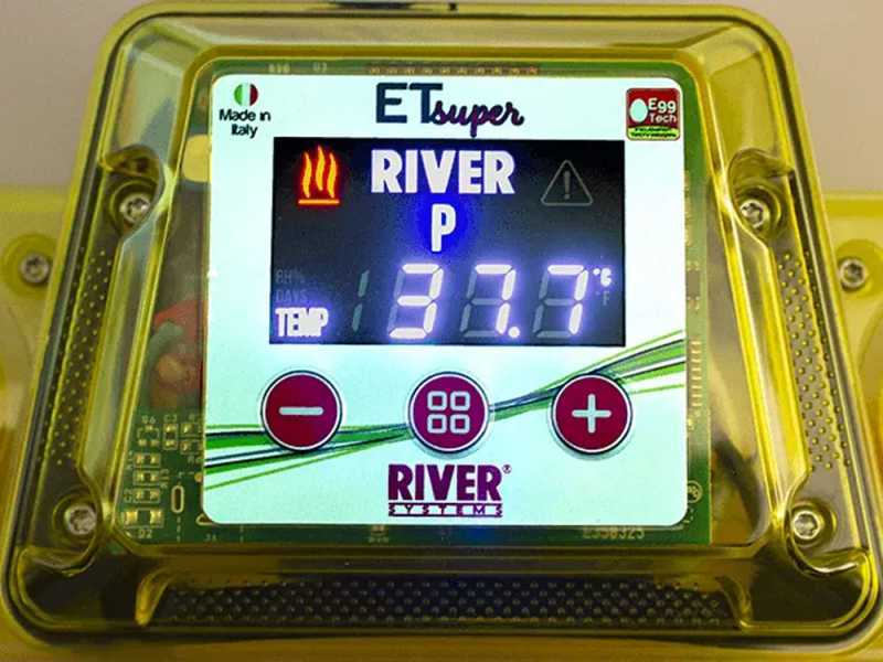 Couveuse &agrave; &oelig;ufs automatique River Systems ET 12 SUPER BIOMASTER