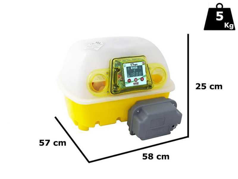 Couveuse &agrave; &oelig;ufs automatique River Systems ET 12 SUPER BIOMASTER