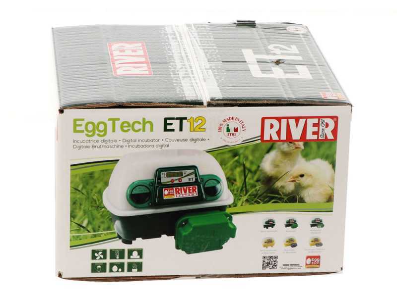 Couveuse &agrave; &oelig;ufs automatique River Systems ET 12 SUPER BIOMASTER