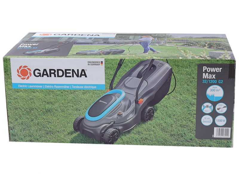 Gardena PowerMax 32/1200 - Tondeuse &agrave; gazon &eacute;lectrique - 1200W - Coupe de 32&nbsp;cm