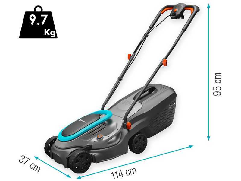 Gardena PowerMax 32/1200 - Tondeuse &agrave; gazon &eacute;lectrique - 1200W - Coupe de 32&nbsp;cm
