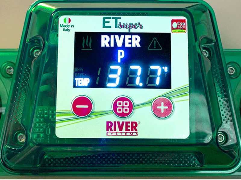 River Systems ET 12 SUPER -  Couveuse pour &oelig;ufs automatique - 12 &oelig;ufs