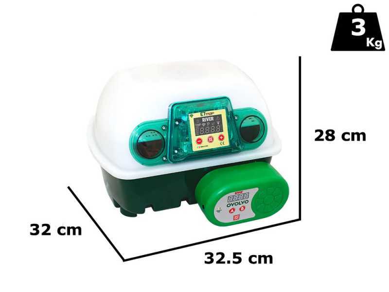 Couveuse pour &oelig;ufs automatique River Systems ET 12 TOP