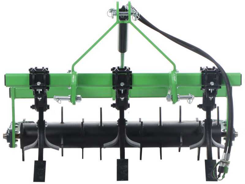 D&eacute;compacteur agricole Seven Italy Simply &agrave; 3 dents 120 cm rouleau hydraulique