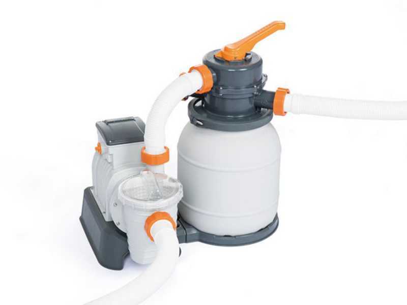 Pompe de filtration &agrave; sable Bestway 58497 - D&eacute;bit d'eau 5678 l/h - 230 W