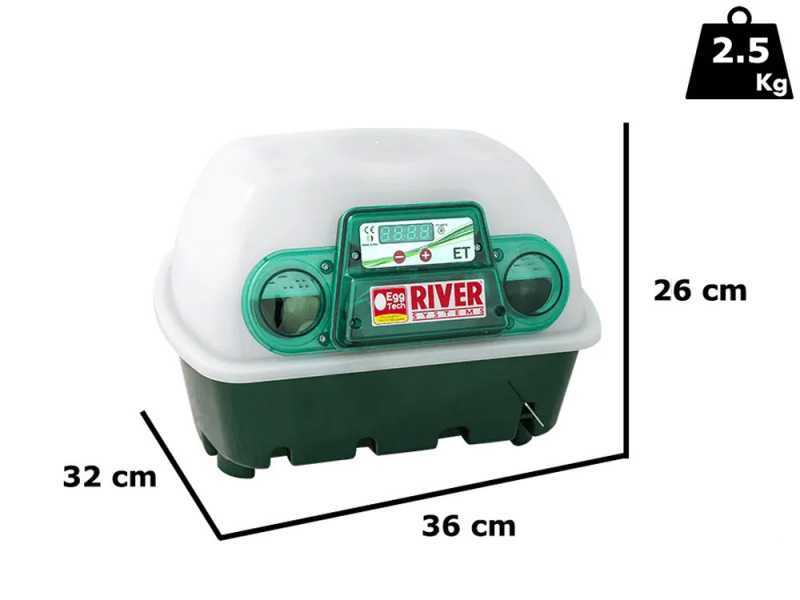 River Systems ET 12 - Couveuse pour &oelig;ufs manuelle - 12 &oelig;ufs