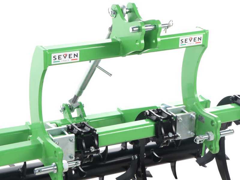 D&eacute;compacteur agricole Seven Italy BIG &agrave; 4 dents 160 cm rouleau m&eacute;canique