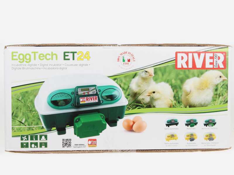 Couveuse automatique pour &oelig;ufs River Systems ET 24