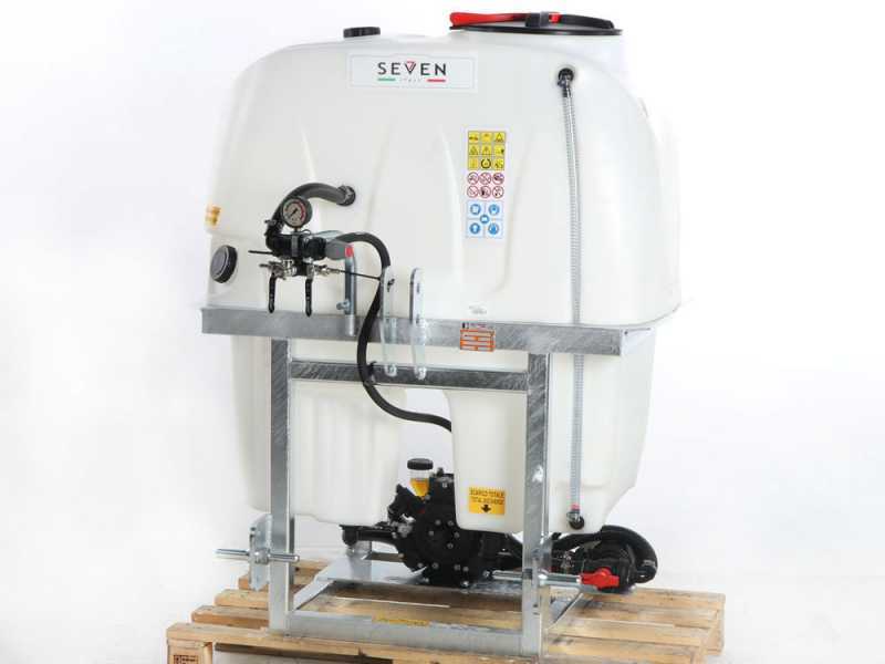 Seven Italy 400L - Cuve de pulv&eacute;risation compacte pour tracteur - Pompe APS71