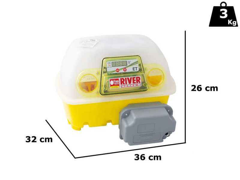 Couveuse pour &oelig;ufs automatique River Systems ET 12 BIOMASTER