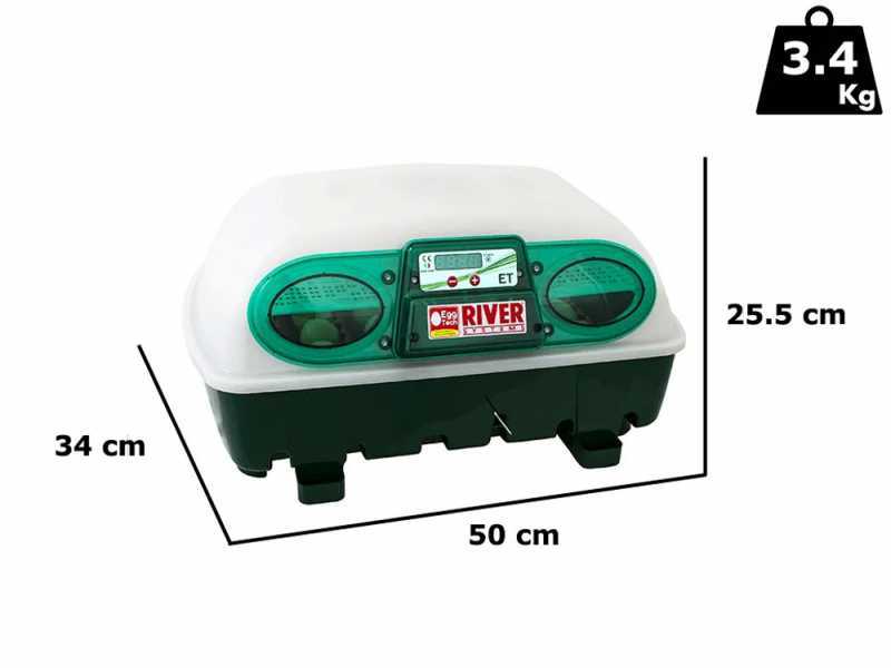 Couveuse pour &oelig;ufs semi-automatique River Systems ET 24