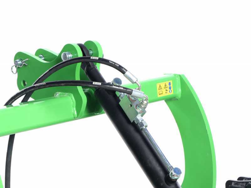 D&eacute;compacteur agricole Seven Italy BIG &agrave; 4 dents 160 cm rouleau hydraulique