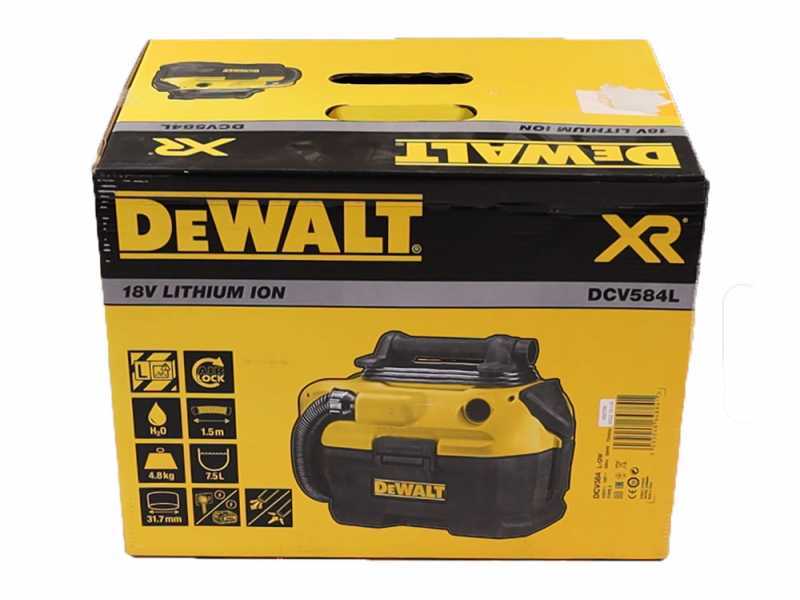 DeWalt DCV584L-QW - Aspirateur solides et liquides hybride portatif