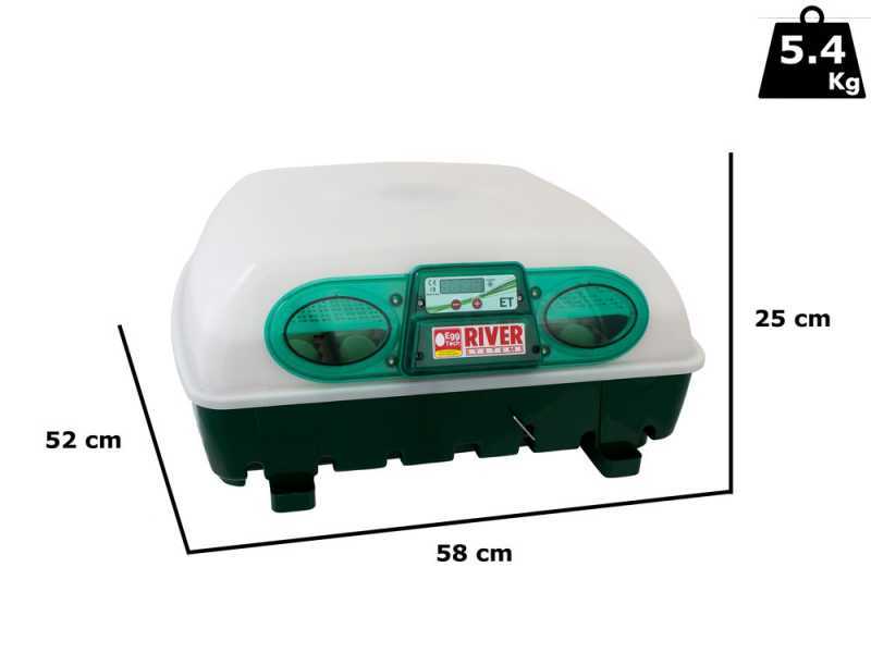 Couveuse pour &oelig;ufs semi-automatique River Systems ET 49