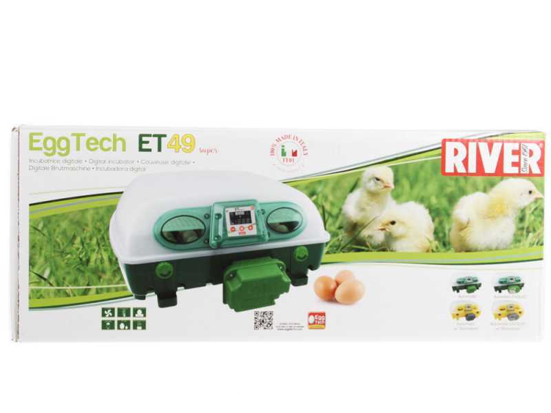 Couveuse pour &oelig;ufs automatique River Systems ET 49 SUPER BIOMASTER