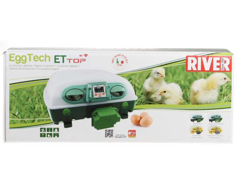Couveuse pour &oelig;ufs automatique River Systems ET 49 TOP