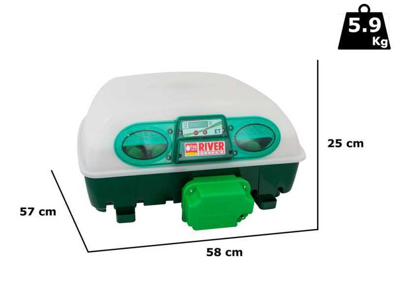 Couveuse pour &oelig;ufs automatique River Systems ET 49