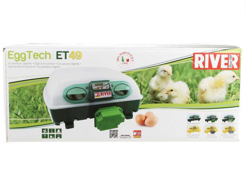 Couveuse pour &oelig;ufs automatique River Systems ET 49