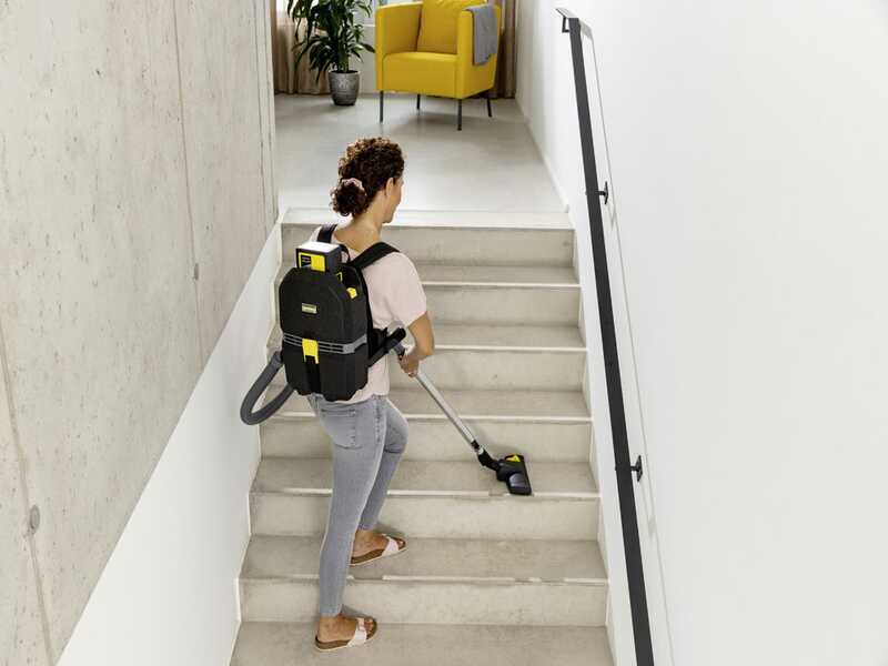 Karcher PRO BVL 3/1 Bp -  Aspirateur dorsal professionnel &agrave; batterie  - 36V - 6Ah