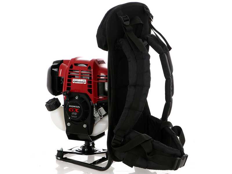EuroMech ZHO 50C - D&eacute;broussailleuse &agrave; dos &agrave; essence 4 temps - Moteur Honda GX50