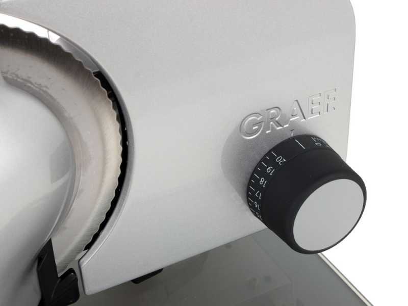 Graef Classic C20 Silver - Trancheuse avec lame de 170 mm