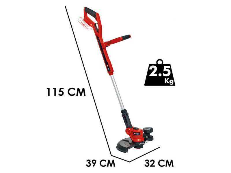 Einhell GE-CT 18/30 Li - Coupe-bordure &agrave; batterie - SANS BATTERIE ET SANS CHARGEUR