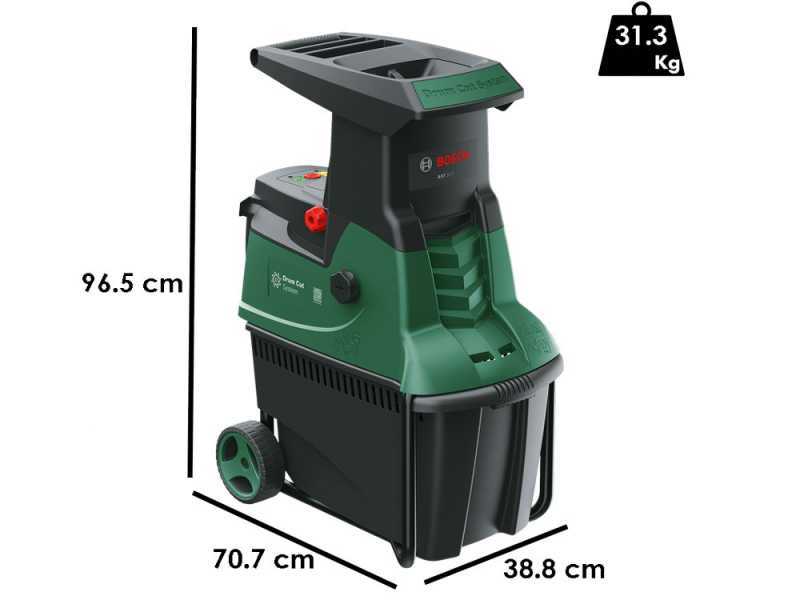 Bosch AXT 25 D - Broyeur &eacute;lectrique - Bac de r&eacute;cup&eacute;ration 53 L