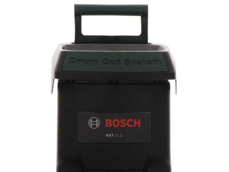 Bosch AXT 25 D - Broyeur &eacute;lectrique - Bac de r&eacute;cup&eacute;ration 53 L