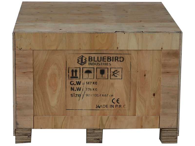 BlueBird FM 23-53 - Robot tondeuse sur chenilles hybride (thermique + batterie) - Radiocommand&eacute;