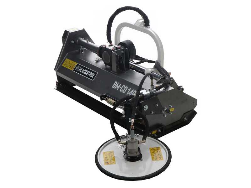 BlackStone BM-CD 140 - Broyeur sur tracteur - Disque interfilaire - S&eacute;rie M&eacute;dium - D&eacute;port hydraulique