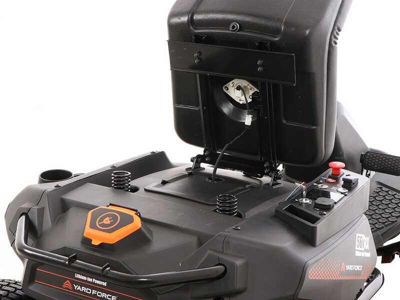 Yard Force E559 - Tondeuse autoport&eacute;e &agrave; batterie - 56V/50Ah - &Eacute;jection lat&eacute;rale et mulching