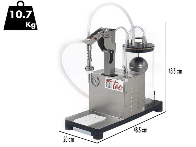 Il-Tec Ultrafiller 1 - Remplisseuse &agrave; d&eacute;pression &eacute;lectrique pour liquides alimentaires