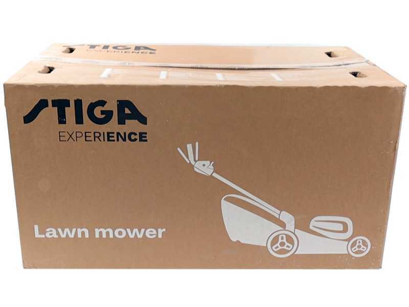 Tondeuse thermique tract&eacute;e Stiga COMBI 753 SE - 4 en 1 - Moteur ST 170 LS