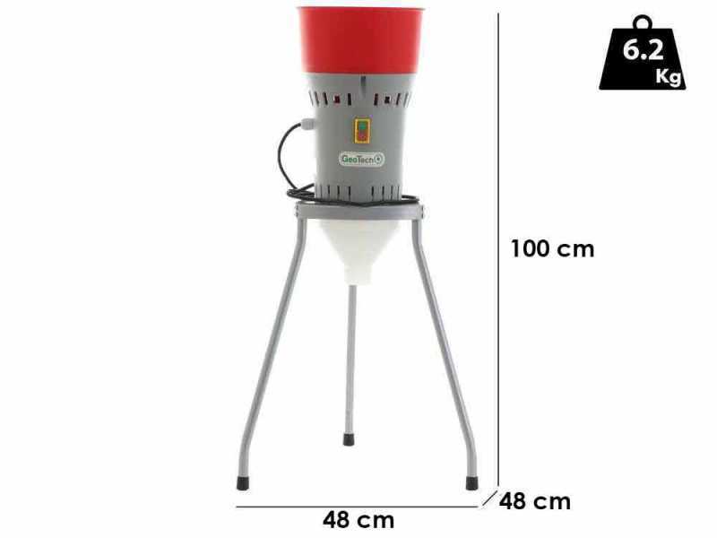 Moulin &eacute;lectrique pour c&eacute;r&eacute;ales GeoTech GEOMILL-M - moteur &eacute;lectrique 1000 Watt