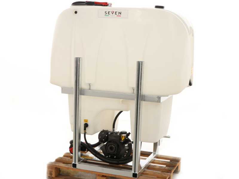 Seven Italy - Groupe de pulv&eacute;risation &agrave; tracteur compact - Capacit&eacute; 600 L - Pompe APS71