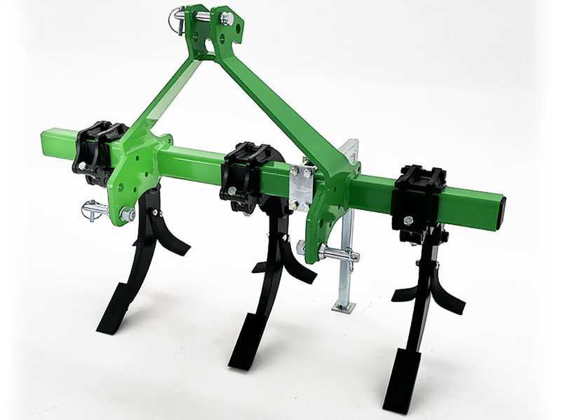 D&eacute;compacteur Seven Italy simply &agrave; 3 dents - Ch&acirc;ssis de 120 cm