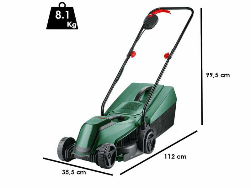 Tondeuse &agrave; gazon &eacute;lectrique &agrave; batterie BOSCH EasyMower 18-32 - 200 - 18V 4Ah