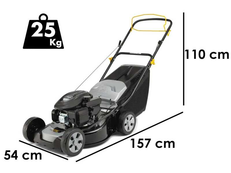 Tondeuse &agrave; gazon tract&eacute;e Alpina AL4 46 SA - Moteur Stiga ST 120