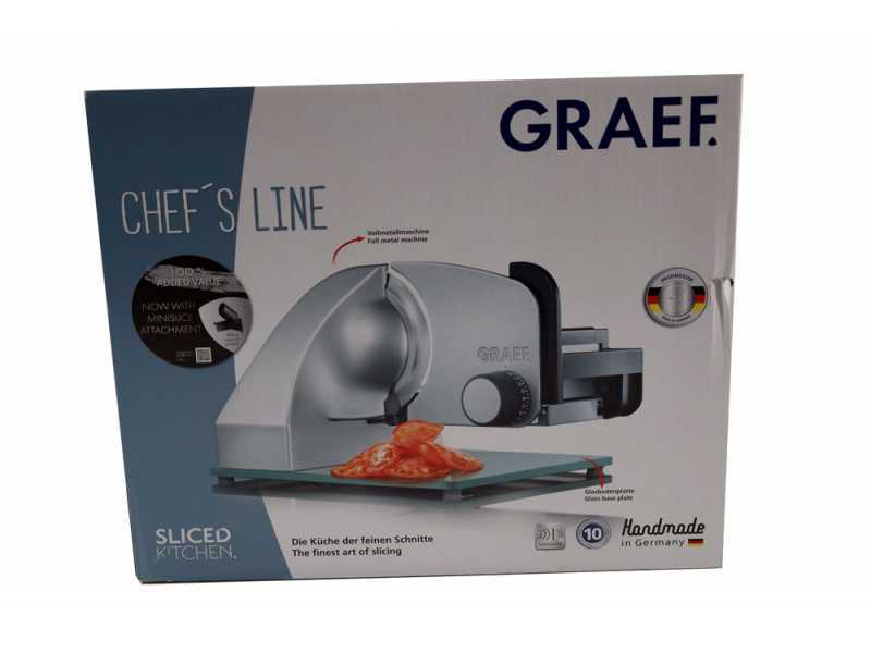 Graef Master M20 - Trancheuse avec lame de 170 mm