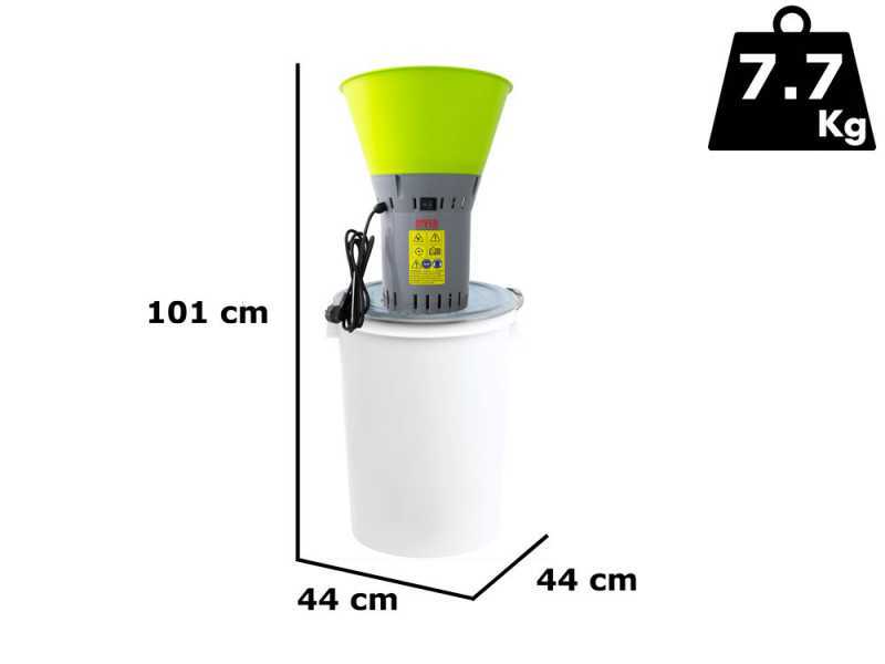 River Systems MISTRAL 55L  - Moulin &eacute;lectrique pour c&eacute;r&eacute;ales - 1200W