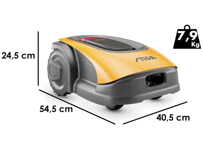 Stiga G 1200 - Robot tondeuse - avec batterie E-Power de 5 Ah