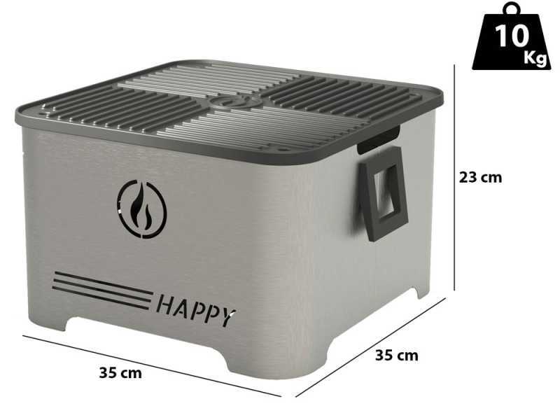 Linea VZ Happy Inox - Barbecue &agrave; pellets portable