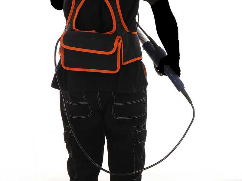 BullMach ARTEMIS 45 Pro - S&eacute;cateur &eacute;lectrique de taille sur perche - 150/210 cm - Diam&egrave;tre de coupe 45 mm
