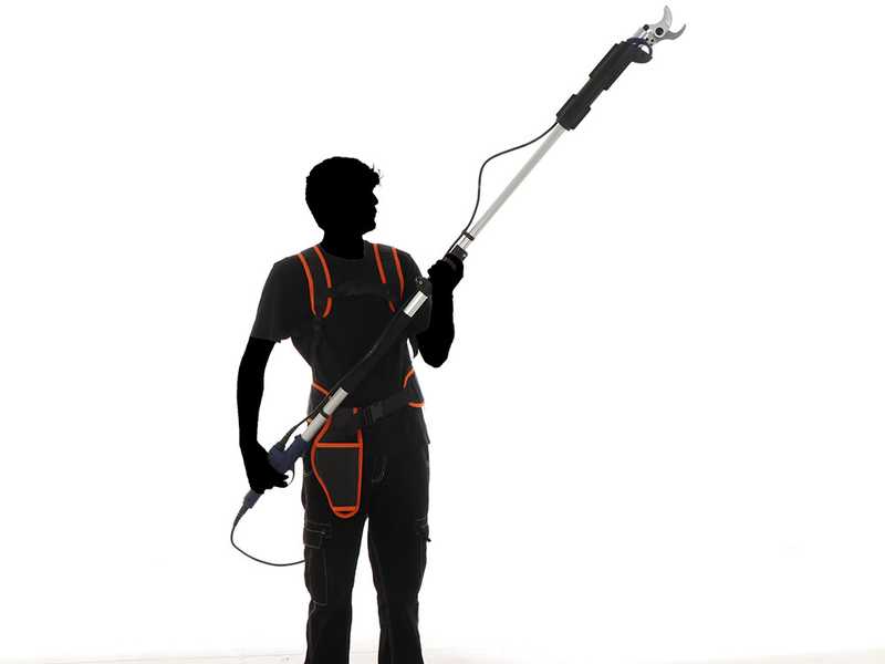 BullMach ARTEMIS 45 Pro - S&eacute;cateur &eacute;lectrique de taille sur perche - 150/210 cm