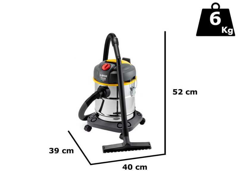 Lavor WTP 20 X - Aspirateur eau et poussi&egrave;re - Bidon 20 L - 1600 W