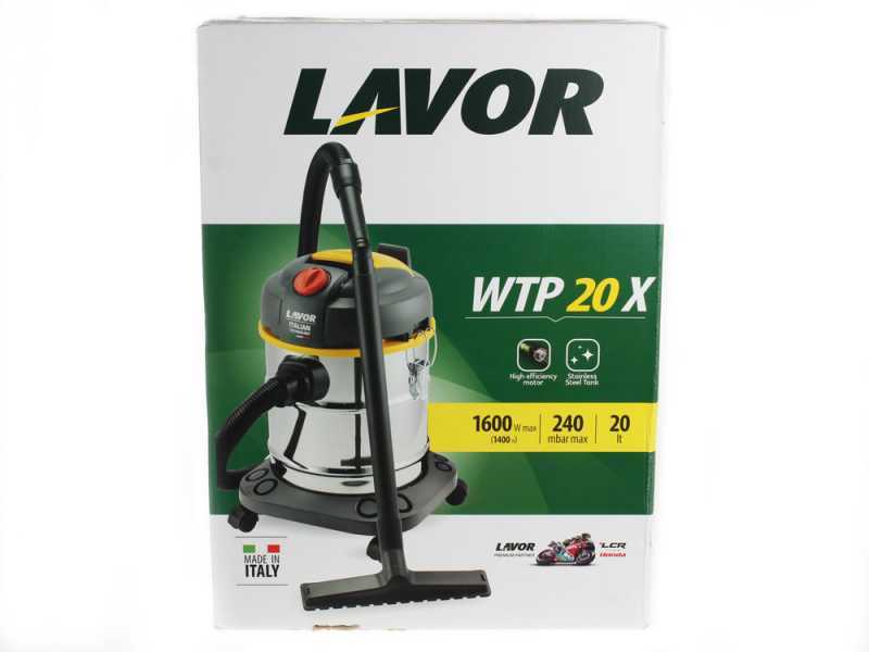 Lavor WTP 20 X - Aspirateur eau et poussi&egrave;re - Bidon 20 L - 1600 W