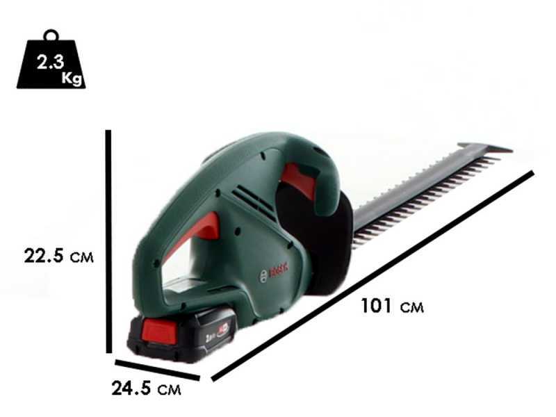 Taille-haie &agrave; batterie au lithium BOSCH EasyHedgeCut 18-45 - 18V 2Ah