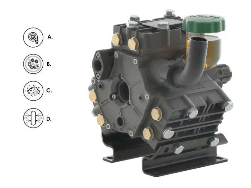 Pompe de pulv&eacute;risation pour tracteur UDOR kappa 53 1C