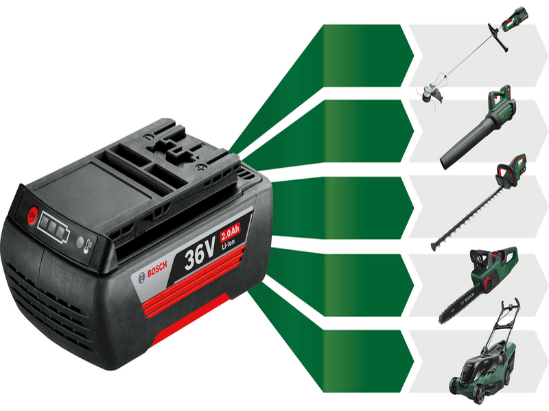 Bosch AdvancedChain 36V-35-40 - Tron&ccedil;onneuse dze coupe &agrave; batterie  - 36V 2Ah - Guide 35 cm